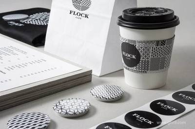 FLOCK CAFé 品牌形象策划与设计_涵象设计整合
