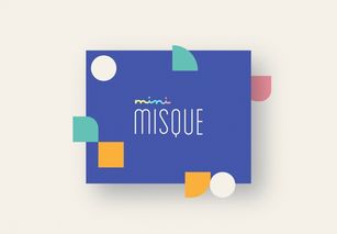 mini misque儿童用品品牌形象设计