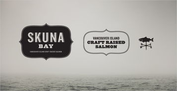 skuna bay海鲜养殖品牌形象设计